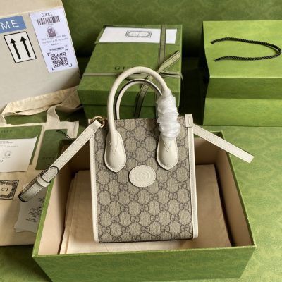Replica Gucci GG Retro Mini Tote Bag 671623