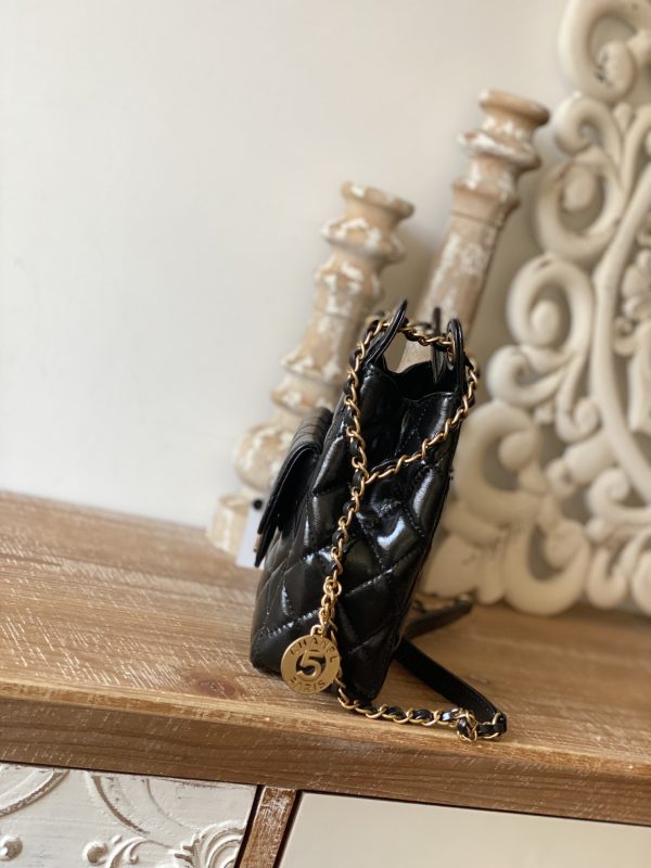 Chanel CF Mini 3690 Black Replica Handbag - Image 5