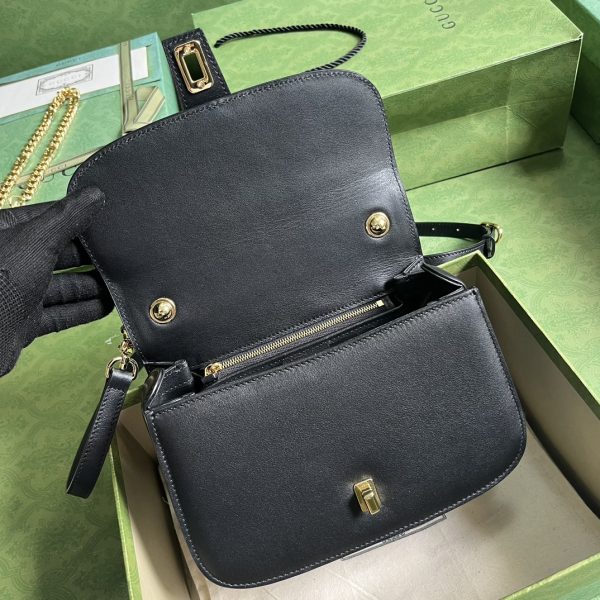 Replica Gucci Blondie Top-Handle Bag in Black - Image 3