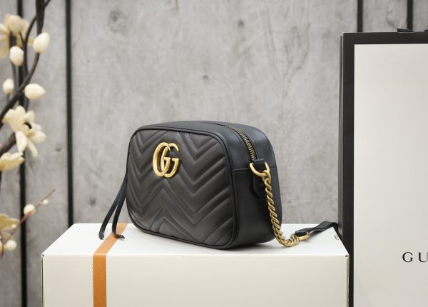 Replica Gucci GG Marmont Matelasse Shoulder Bag 447632 - Image 6