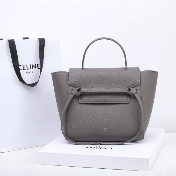 Replica Celine Drummed Calfskin Luggage Handbag 189023 - Image 8