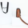 Best Replicas Bags - Black Celine Teen Triomphe Replica Bag - Canvas & Calfskin Shop For Best Louis Vuitton LV Replica Bags With Cheap Price