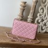 Best Replicas Bags - Replica Chanel Pink Wallet On Chain Ap1450 - Chic & Trendy Shop For Best Louis Vuitton LV Replica Bags With Cheap Price