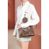 Best Replicas Bags - Louis Vuitton OnTheGo PM Tote Bag Leather M46373 Black Shop For Best Louis Vuitton LV Replica Bags With Cheap Price