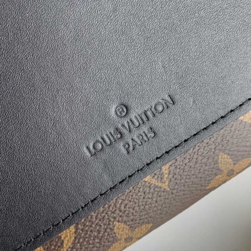 Louis Vuitton Monogram Marceau Leather Replica Bag Black AAA - Image 6