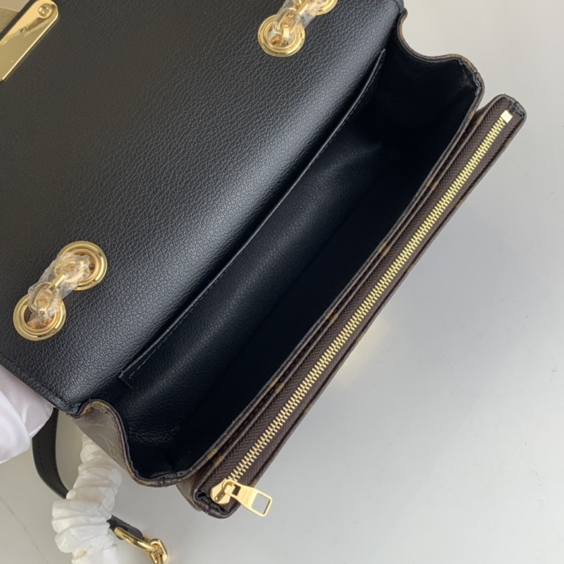 Louis Vuitton Monogram Marceau Leather Replica Bag Black AAA - Image 5