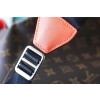 Best Replicas Bags - Replica Louis Vuitton Christopher MM Monogram Backpack - Orange M46814 Shop For Best Louis Vuitton LV Replica Bags With Cheap Price