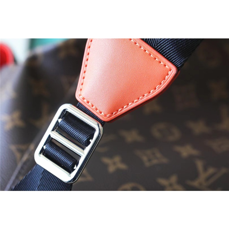 Replica Louis Vuitton Christopher MM Monogram Backpack - Orange M46814 - Image 4