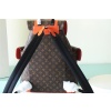 Best Replicas Bags - Replica Louis Vuitton Christopher MM Monogram Backpack - Orange M46814 Shop For Best Louis Vuitton LV Replica Bags With Cheap Price