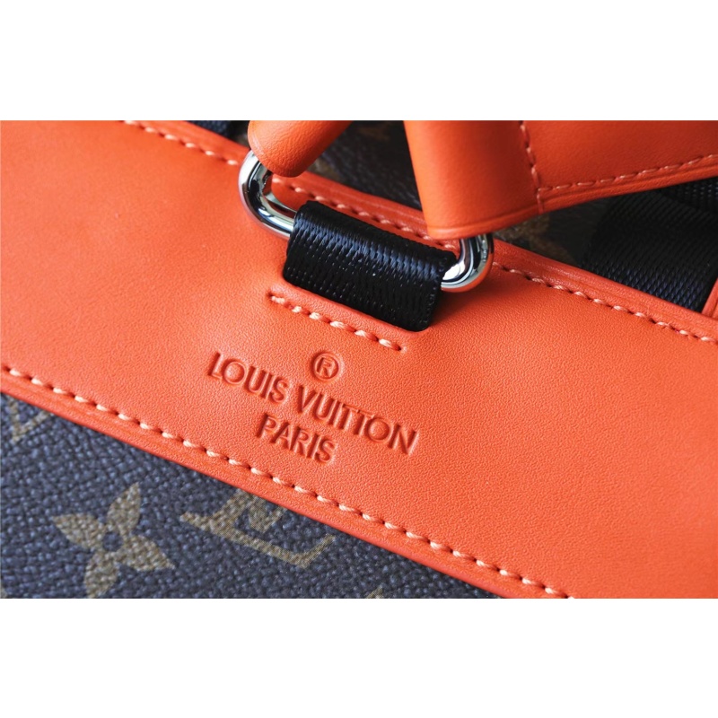 Replica Louis Vuitton Christopher MM Monogram Backpack - Orange M46814 - Image 9