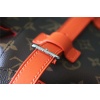 Best Replicas Bags - Replica Louis Vuitton Christopher MM Monogram Backpack - Orange M46814 Shop For Best Louis Vuitton LV Replica Bags With Cheap Price