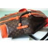 Best Replicas Bags - Replica Louis Vuitton Christopher MM Monogram Backpack - Orange M46814 Shop For Best Louis Vuitton LV Replica Bags With Cheap Price