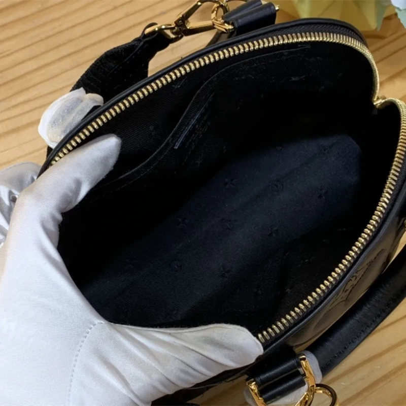 Replica LV Alma BB Quilted Embroidered Leather Bag M59793 - Image 3
