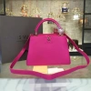 Best Replicas Bags - Louis Vuitton Capucines MM Tote Bag in Taurillon Leather Shop For Best Louis Vuitton LV Replica Bags With Cheap Price