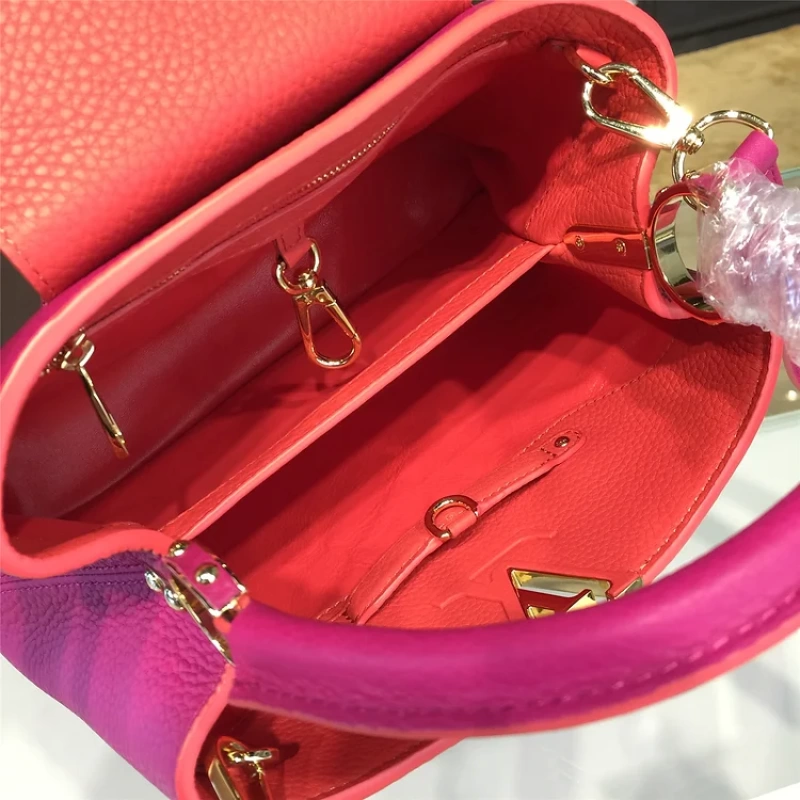 Louis Vuitton Capucines MM Tote Bag in Taurillon Leather - Image 2
