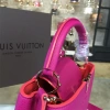 Best Replicas Bags - Louis Vuitton Capucines MM Tote Bag in Taurillon Leather Shop For Best Louis Vuitton LV Replica Bags With Cheap Price