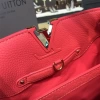 Best Replicas Bags - Louis Vuitton Capucines MM Tote Bag in Taurillon Leather Shop For Best Louis Vuitton LV Replica Bags With Cheap Price