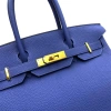 Best Replicas Bags - Hermes Birkin 30 Blue Electric Togo Leather Handbag D Engraved Shop For Best Louis Vuitton LV Replica Bags With Cheap Price