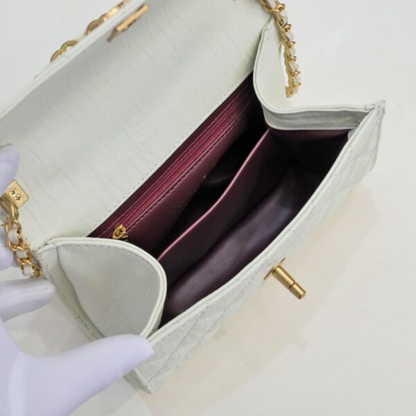 Chanel 21S Pink CC Mini Flap Bag with Gold Chain - Image 20