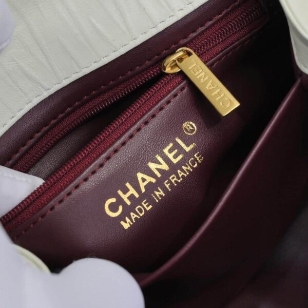 Chanel 21S Pink CC Mini Flap Bag with Gold Chain - Image 21