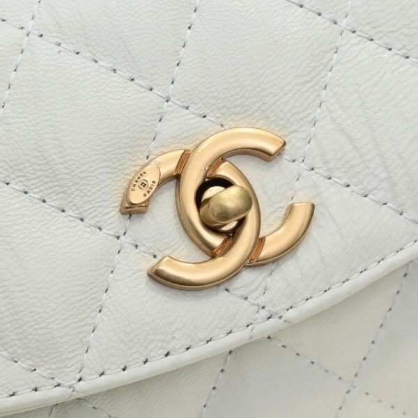 Chanel 21S Pink CC Mini Flap Bag with Gold Chain - Image 24