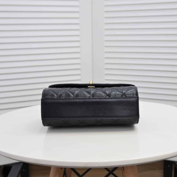 Chanel 21S Pink CC Mini Flap Bag with Gold Chain - Image 13