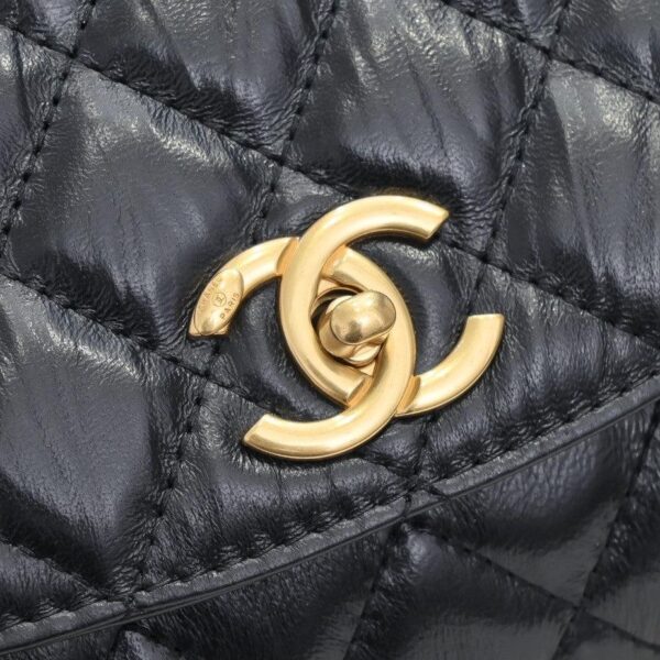 Chanel 21S Pink CC Mini Flap Bag with Gold Chain - Image 15