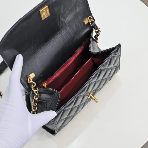 Chanel 21S Pink CC Mini Flap Bag with Gold Chain - Image 17